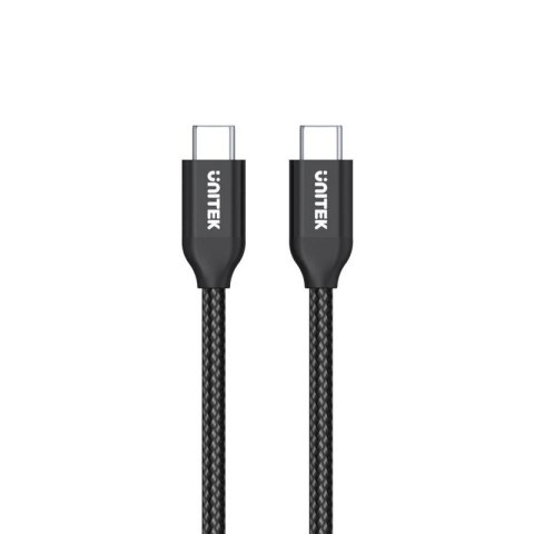 UNITEK KABEL USB-C - USB-C, PD 100W, C14059BK