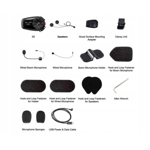 INTERKOM MOTOCYKLOWY SENA 5S-10D DUAL PACK