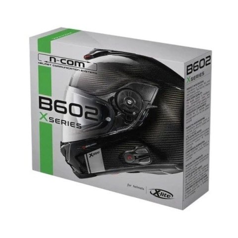 Interkom motocyklowy NOLAN N-COM B602 X do kasków NOLAN, komplet na 1 kask