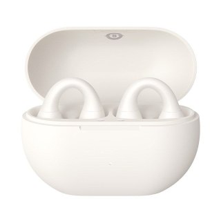 Słuchawki powietrzne Baseus Bass 15 Clip Open-Ear (biały)