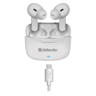 DEFENDER SŁUCHAWKI BLUETOOTH TWINS 903 DOUSZNE BIAŁE 63903 DEFENDER
