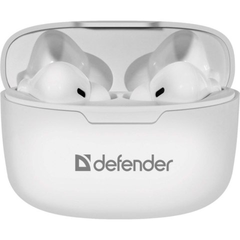 DEFENDER SŁUCHAWKI BLUETOOTH TWINS 903 DOUSZNE BIAŁE 63903 DEFENDER