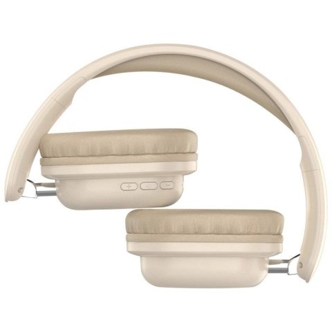DEFENDER SŁUCHAWKI NAUSZNE BLUETOOTH FREEMOTION B640 BEŻOWE 63642 DEFENDER