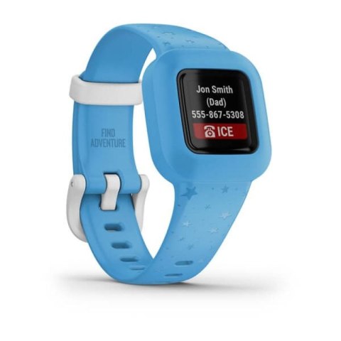 Opaska sportowa dziecięca Garmin Vivofit Jr.3 Blue Stars Garmin
