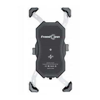 Uchwyt na telefon i ładowarka indukcyjna FreedConn MC1W 15W + USB FreedConn