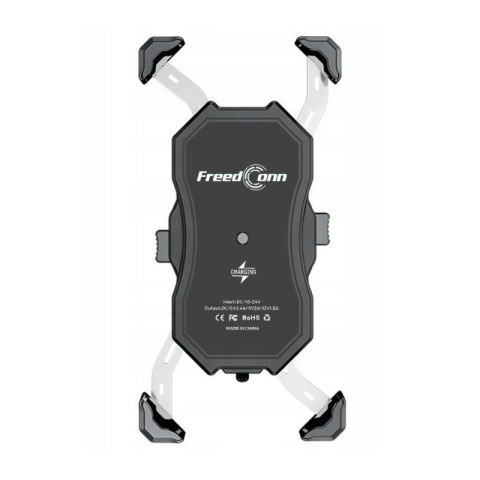 Uchwyt na telefon i ładowarka indukcyjna FreedConn MC1W 15W + USB FreedConn