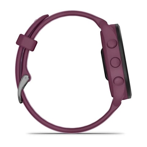 Zegarek sportowy Garmin Forerunner 165 Music AMOLED 43mm Berry Lilac Garmin