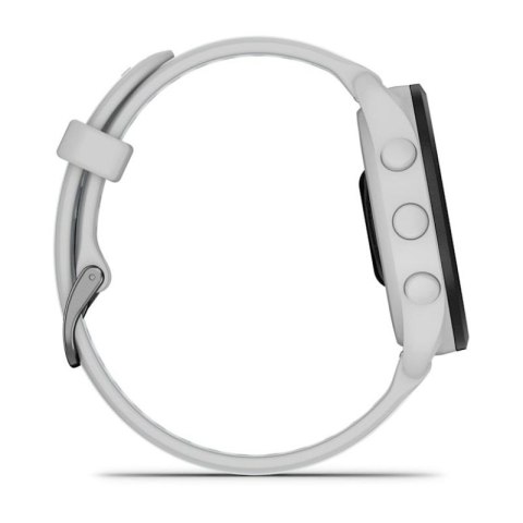 Zegarek sportowy Garmin Forerunner 165 Music AMOLED 43mm Mist Grey Whitestone Garmin