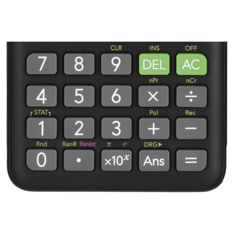 CASIO FX-82ESPLUS-2 KALKULATOR NAUKOWY, 252 FUNKCJE, 77X162MM, CZARNY BOX CASIO