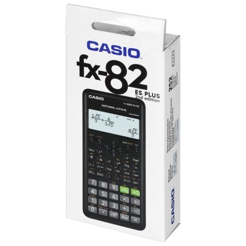 CASIO FX-82ESPLUS-2 KALKULATOR NAUKOWY, 252 FUNKCJE, 77X162MM, CZARNY BOX CASIO