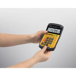 CASIO KALKULATOR BIUROWY WODOODPORNY WM-320MT-S, 12-cyfrowy wyświetlacz, Wyjmowana klawiatura, 108,5x168,5, Poziom wodoszczelnoś CASIO
