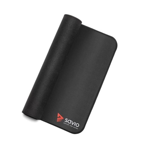 SAVIO GAMING MOUSE PAD 250X250X2MM, STITCHED EDGES BLACK EDITION TURBO DYNAMIC S Savio