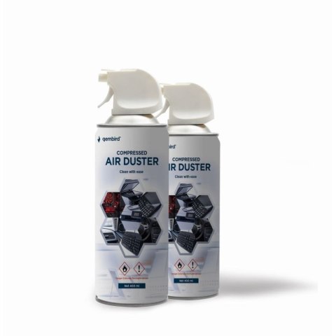 Sprężone powietrze czyszczące GEMBIRD CK-CAD-FL400-01 (400 ml)
