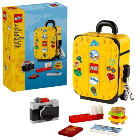 LEGO 40817 Żółta walizka podróżna Lego