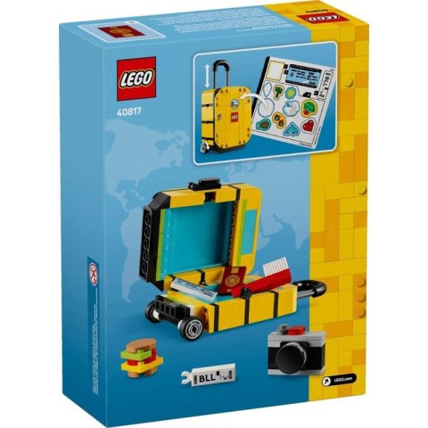 LEGO 40817 Żółta walizka podróżna Lego