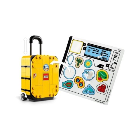 LEGO 40817 Żółta walizka podróżna Lego