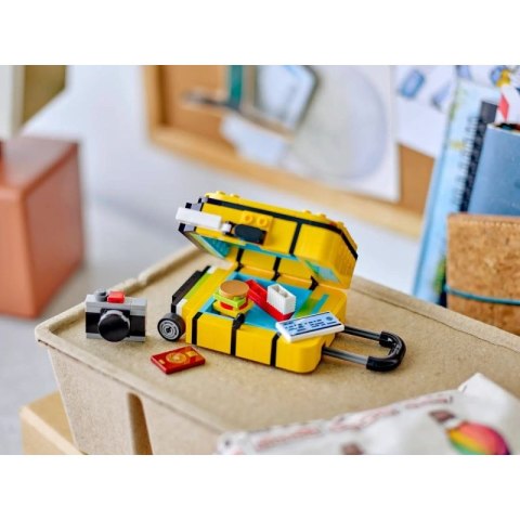 LEGO 40817 Żółta walizka podróżna Lego