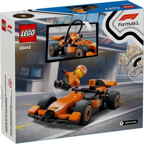 LEGO CITY 60442 F1 Kierowca i bolid McLaren Lego