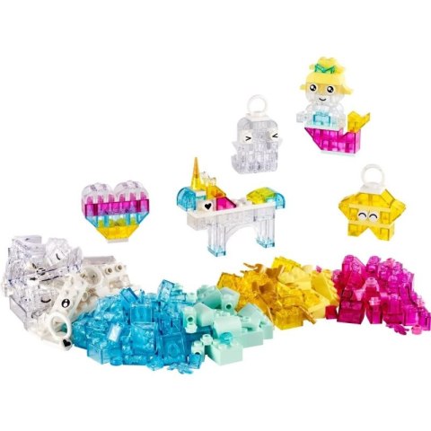 LEGO CLASSIC 11040 Magiczny zestaw z przezroczystymi klockami Lego