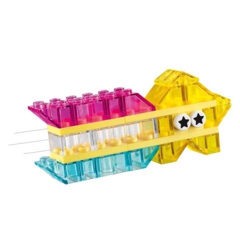 LEGO CLASSIC 11040 Magiczny zestaw z przezroczystymi klockami Lego