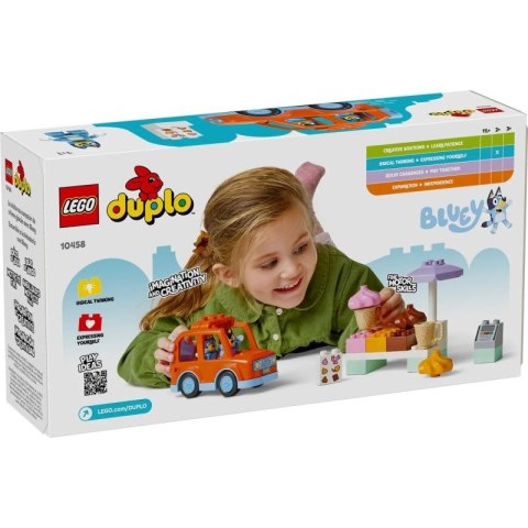 LEGO DUPLO Bluey 10458 Wyprawa po lody z Blue Lego