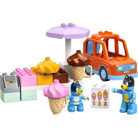 LEGO DUPLO Bluey 10458 Wyprawa po lody z Blue Lego