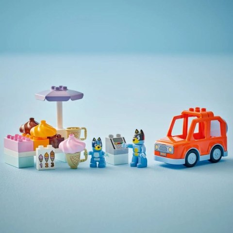 LEGO DUPLO Bluey 10458 Wyprawa po lody z Blue Lego