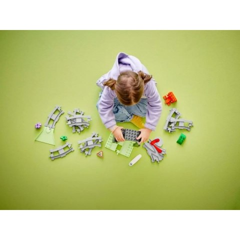 LEGO DUPLO TOWN 10425 Tunel i tory kolejowe - zestaw rozszerzający Lego