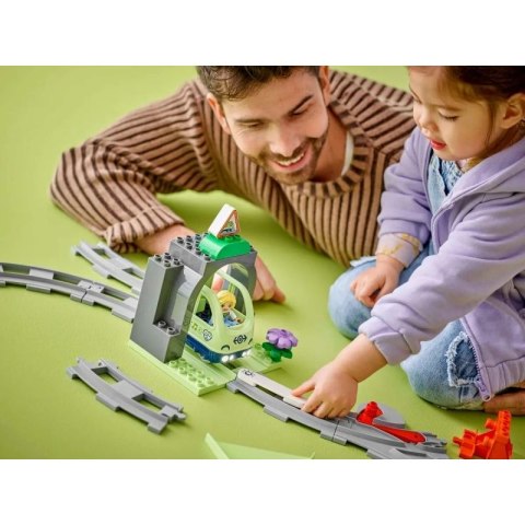 LEGO DUPLO TOWN 10425 Tunel i tory kolejowe - zestaw rozszerzający Lego
