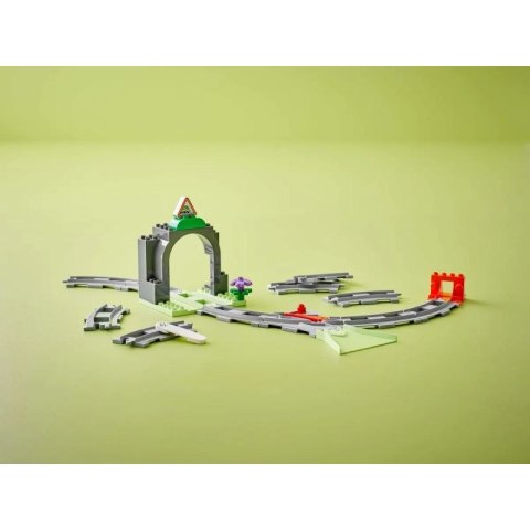 LEGO DUPLO TOWN 10425 Tunel i tory kolejowe - zestaw rozszerzający Lego