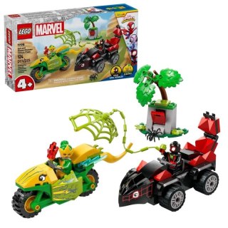 LEGO MARVEL SUPER HEROES 11198 Pościg Spina za Electro w dinopojeździe Lego