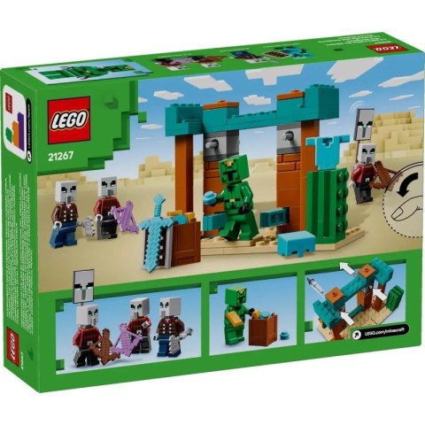 LEGO MINECRAFT 21267 Pustynny patrol złosadników Lego