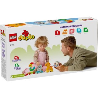 LEGO DUPLO 10412 Pociąg ze zwierzątkami Lego