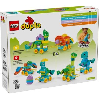 LEGO DUPLO 10451 3w1 Dinozaury na kółkach Lego