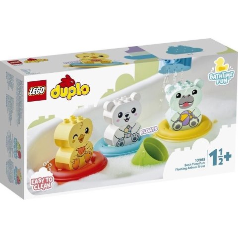 LEGO DUPLO 10965 Zabawa w kąpieli: pływający pociąg ze zwierzątkami Lego