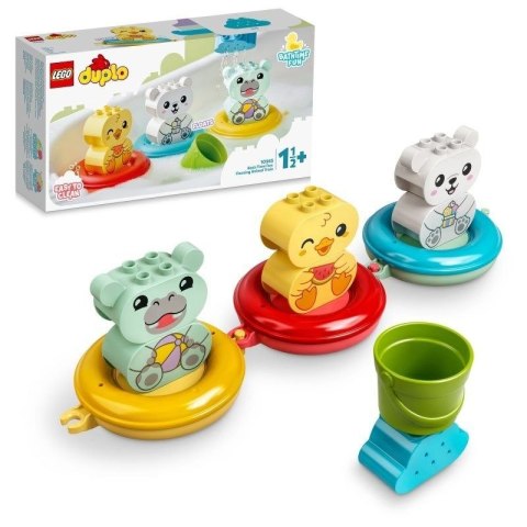 LEGO DUPLO 10965 Zabawa w kąpieli: pływający pociąg ze zwierzątkami Lego
