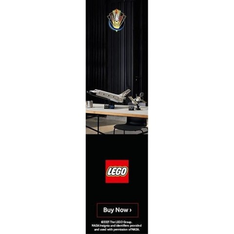 LEGO Icons 10283 Wahadłowiec Discovery NASA Lego