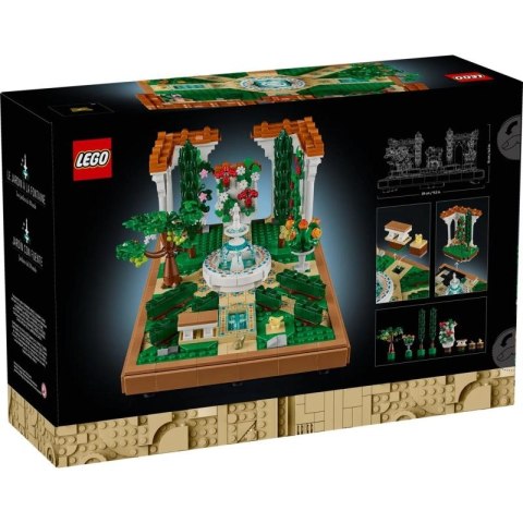 LEGO Icons 10359 Fontanna w ogrodzie Lego