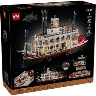 LEGO Ideas 21356 Parowiec rzeczny Lego