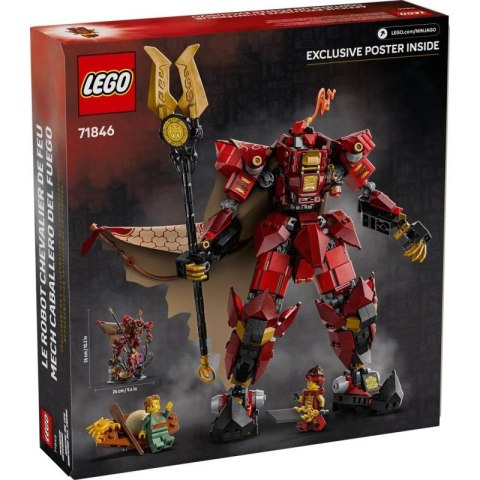 LEGO NINJAGO 71846 Mech ognistego rycerza Lego