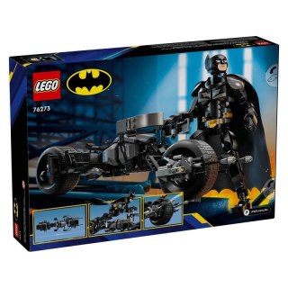 LEGO Super Heroes 76273 Figurka Batmana do zbudowania i batcykl Lego