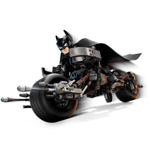 LEGO Super Heroes 76273 Figurka Batmana do zbudowania i batcykl Lego