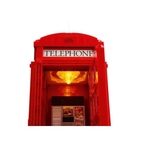 Lego 21347 Ideas - Czerwona londyńska budka telefoniczna Lego