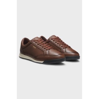 BOSS SNEAKER NITAN_LOWP_BU MEDIUM BROWN (50552880-210) Boss