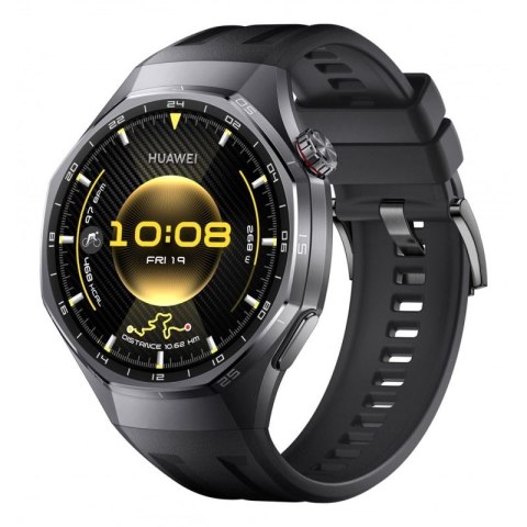 Inteligentny zegarek Huawei WATCH GT 6 Pro 46mm | GPS (satelitarny) | Dioda AMOLED | 1,47 cala | Wodoodporny | Czarny