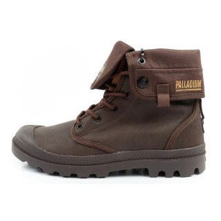 Palladium buty sportowe męskie Baggy Coated trampki za kostkę modne ciemny brąz Palladium