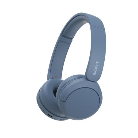 Sony WH-CH520 Zestaw słuchawkowy Bezprzewodowy Opaska na głowę Połączenia/muzyka USB Type-C Bluetooth Niebieski Sony