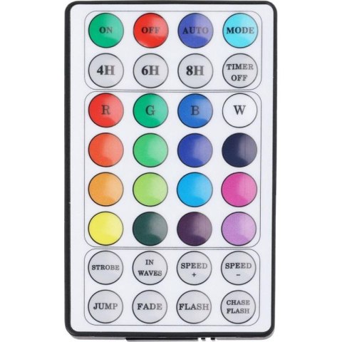 LAMPKI CHOINKOWE KURTYNA ŚWIETLNA ZEW/WEW 240 LED 600X60CM Z PILOTEM RGB KOLOR