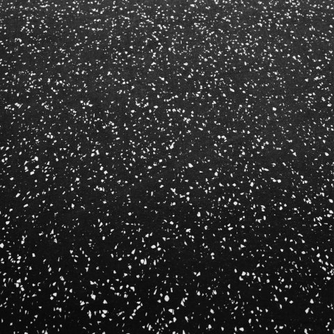 POS25 PODŁOGA GUMOWA POD SPRZĘT FITNESS BLACK/WHITE HMS HMS