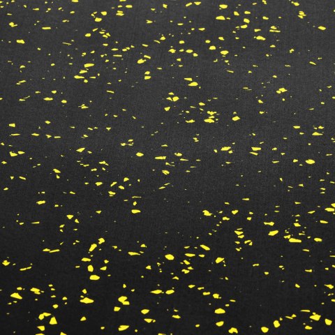 POS35 PODŁOGA GUMOWA POD SPRZĘT FITNESS Z WYPUSTKAMI BLACK/YELLOW HMS HMS